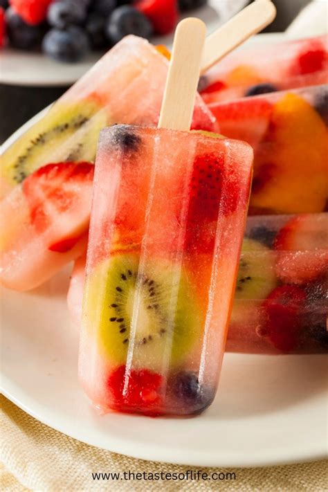 How to Make Healthy Fruit Popsicles with Real, Fresh Fruit | The Tastes