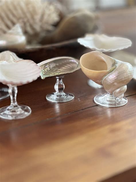 Repurposing, recycling, reloving… shell dishes and stands available now ...