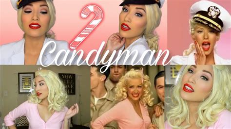 christina aguilera candyman  video makeup tutorial