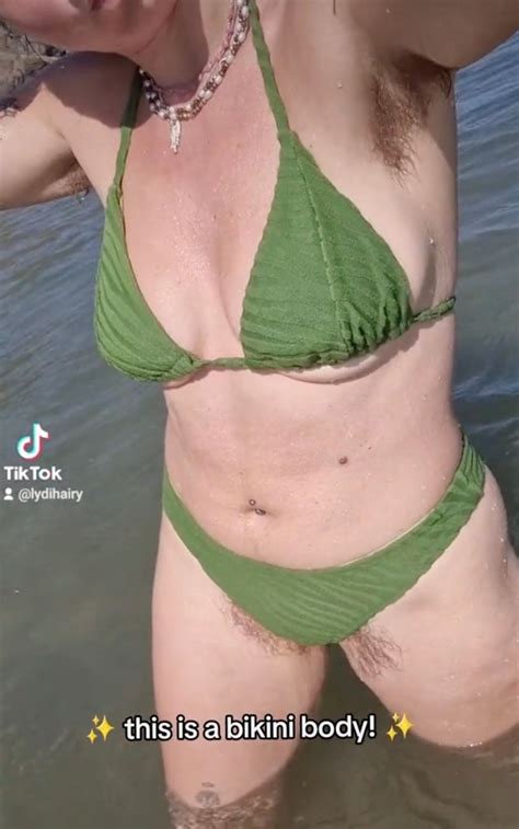 'I love flaunting bush in bikini – trolls say I'm grim but I look