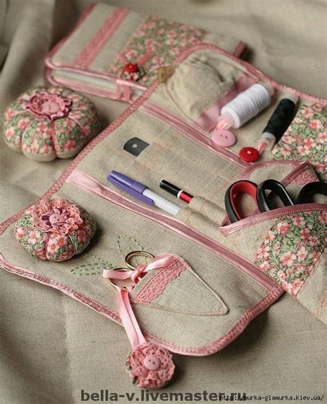 Игольницы. - Ручная работа - Сундучок мастерицы | Sewing case, Sewing ...