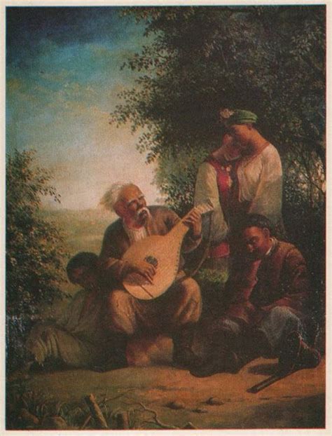 Дмитро Безперчий Бандурист | Картины, Рисунки, Иллюстрации