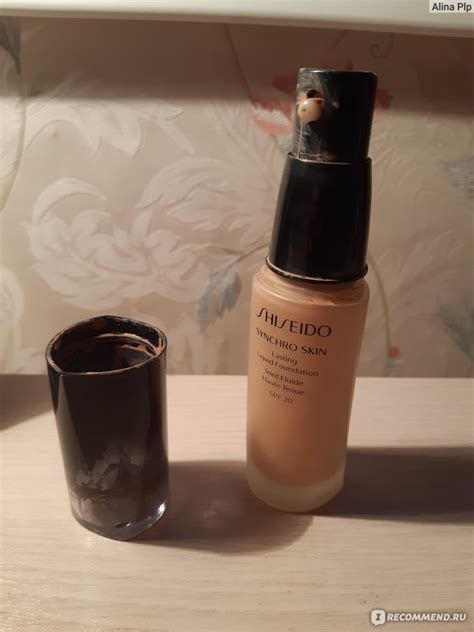 Тональный крем Shiseido Synchro Skin Lasting Liquid Foundation ...