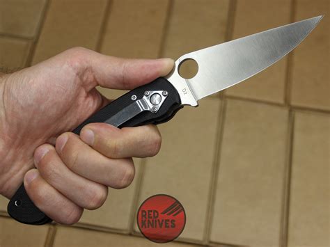 Складной нож Steelclaw Боец-3 (Реплика Spyderco Military) , черная ...