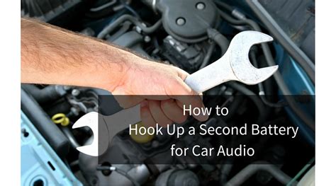 how to wire second battery for car audio