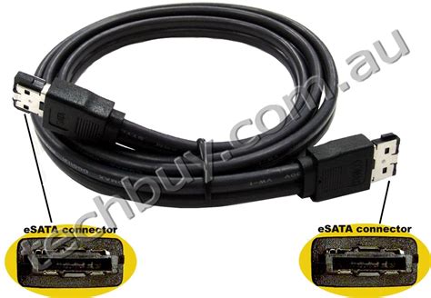 Addonics eSATA to eSATA Data Cable - 200cm (AAESATA200C) | Techbuy ...