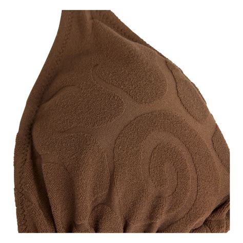 OAS - Sunero Calia Textured Swimsuit Top - Brown | Smallable