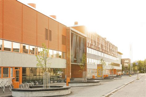 Energetic VAMK Palosaari Campus in Vaasa, Finland. Vaasa, Applied ...