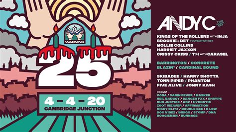 WARNING - DRUM & BASS EVENT BASED IN CAMBRIDGE, UK