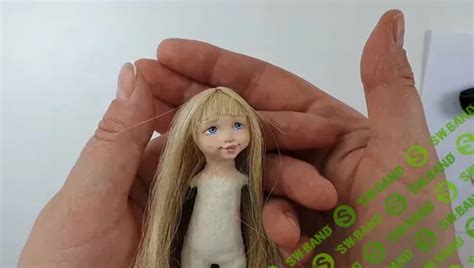 Скачать курс «Волосы для ватной игрушки» [Альгодон] бесплатно