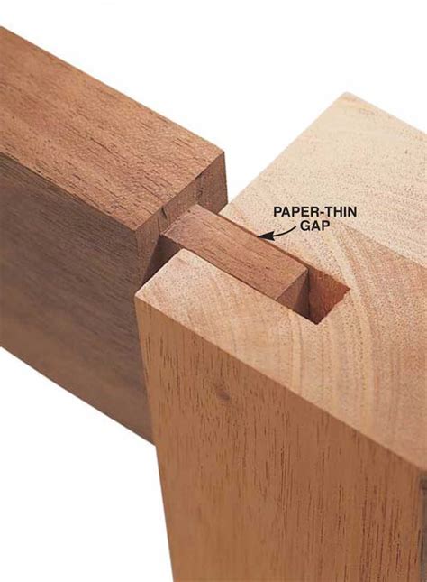 mortise  tenon  indispensable mortise tenon popular