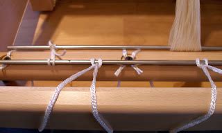 Dust Bunnies Under My Loom: Warping the Louet Jane Loom