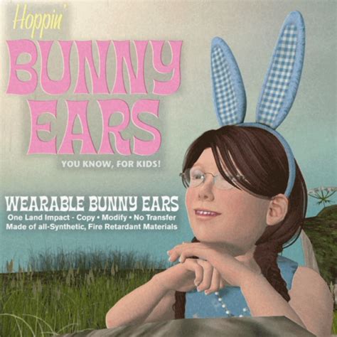 Second Life Marketplace - [YKFK] Bunny Ears - Blue