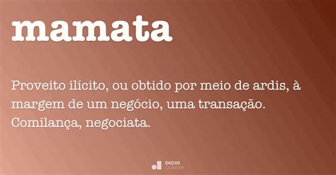 Acabou A Mamata Significado