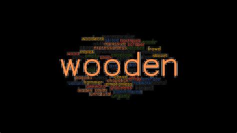 WOODEN: Synonyms and Related Words. What is Another Word for WOODEN ...