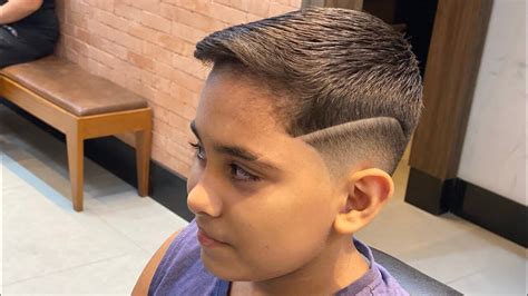 Cortes De Cabelo Infantil Com Risco - Corte de Cabelo Masculino Infantil com Risco Lateral