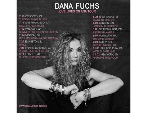 DANA'S BLOG — Dana Fuchs