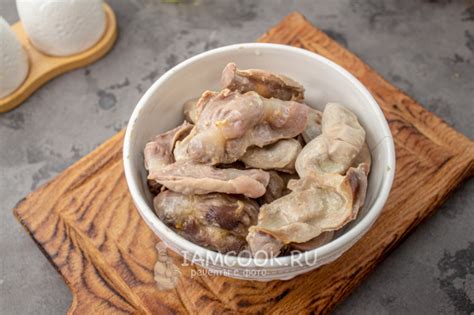 Фунчоза с куриными желудками по-корейски — рецепт с фото пошагово