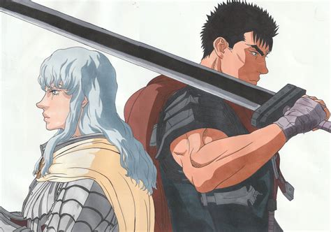 Guts and Griffith by Daisuke-Dragneel on DeviantArt