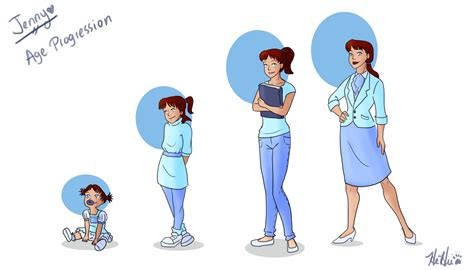 Jenny Foxworth Age Progression By Heserpenty by Hillygon on DeviantArt