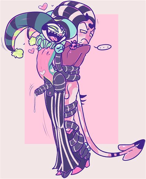 Rule 34 - 2boys aipeco18 balls blitzo (helluva boss) demon fizzarolli