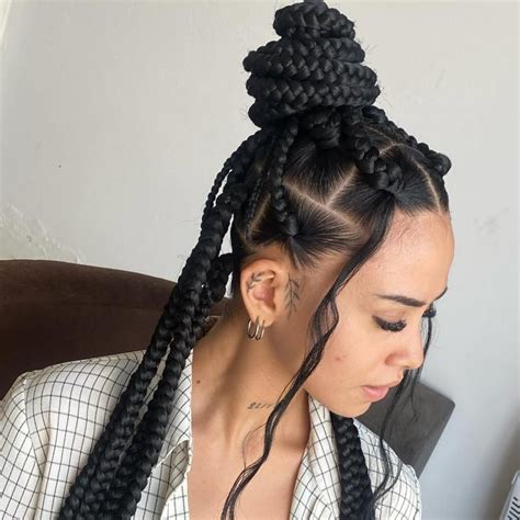 big braids hairstyles youll fall  love   year