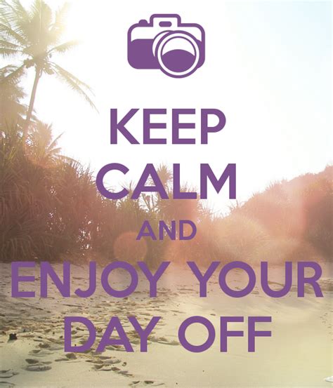 Spice of My Life: Off Day :)