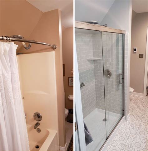 Outdated shower industrial style makeover – Artofit
