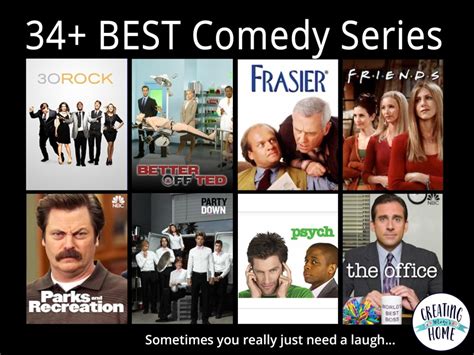 34+ of the BEST Comedy Series | creatingmaryshome.com
