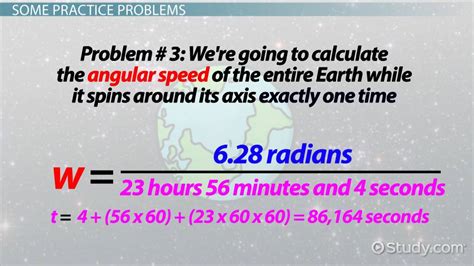 Angular Speed | Definition, Calculation & Examples - Lesson | Study.com