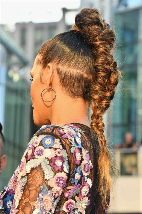 Celebrity Braided Updo Hairstyles