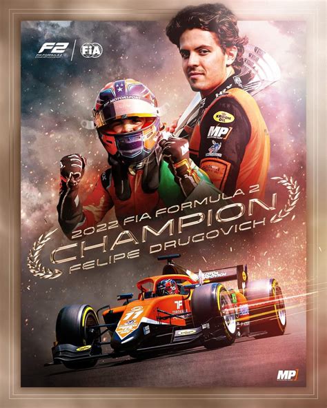 🏆 CHAMPION 🏆 Felipe Drugovich is the FIA Formula 2 champion! Felipe ...