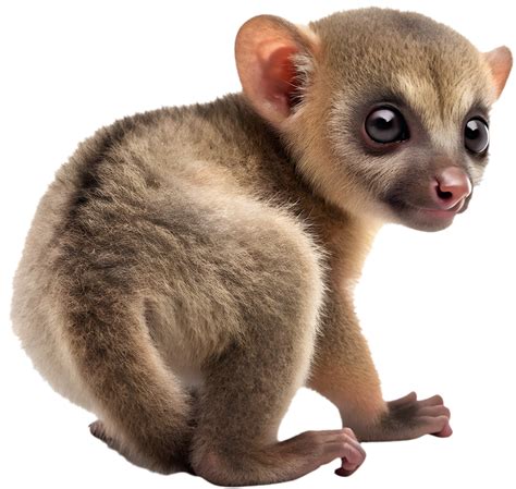Adorable Rainforest Kinkajou Clipart for Tropical Themed Illustrations ...