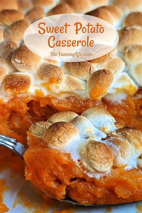 Sweet Potato Casserole with Marshmallows