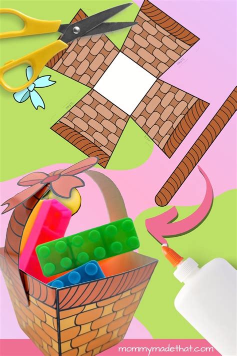 Printable Easter Baskets (Lots of Free Templates)