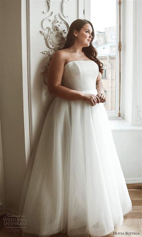 Olivia Bottega 2021 Plus Size Wedding Dresses | Wedding Inspirasi