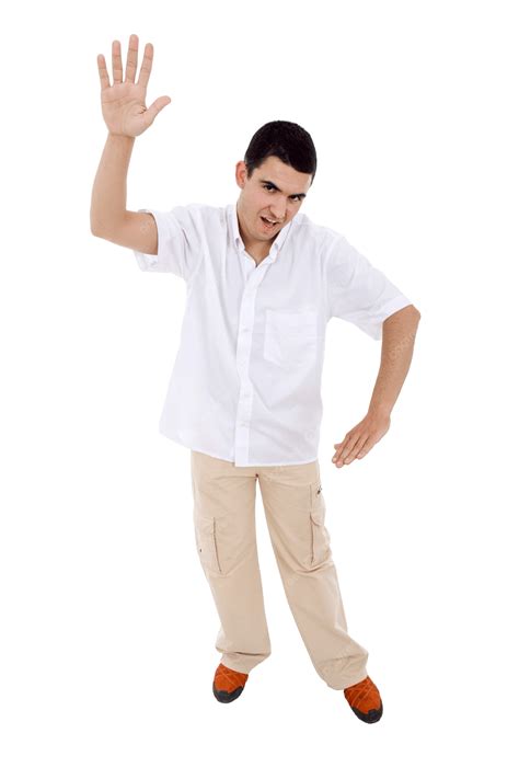 man full body studio waiting pose life png transparent image