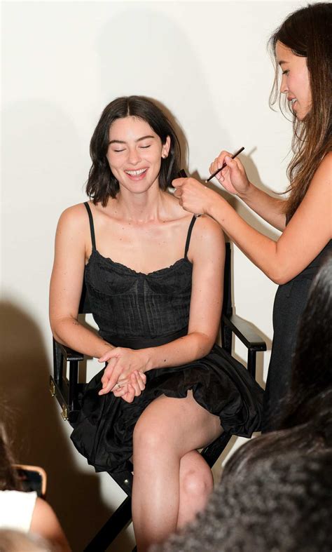 Gracie Abrams Attends the Hourglass Cosmetics Complexion Event in New