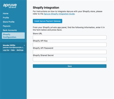 Integrating with Shopify with a Private App