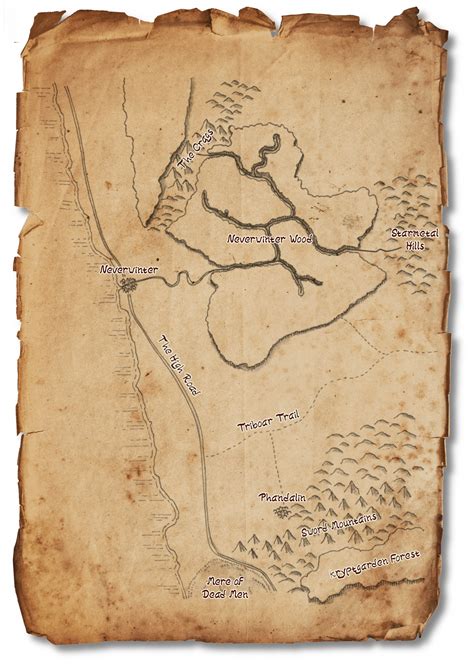 Players' Map of the Sword Coast (stages) : r/osr