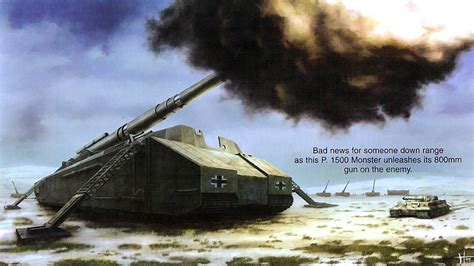 Landkreuzer P. 1500 Monster artwork – Never Was