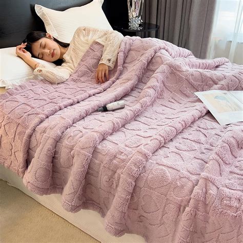 tupukom bed blankets queen sizecozy soft lightweight fuzzy flannel