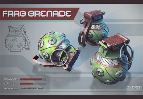 Frag Grenade by Oxeren on DeviantArt
