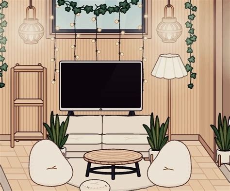 Toca boca living room ideas aesthetic in 2023 | Free house design, Room ...