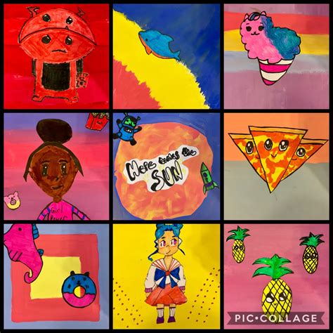 Student Art Gallery: 2019 Square 1 Art