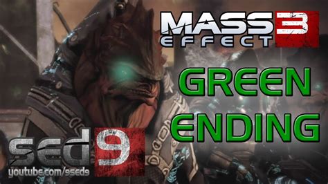 Mass Effect 3: Хорошая "Зеленая" концовка / Green Ending by sed9 - YouTube