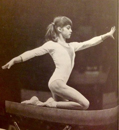 Young Nadia's competitive edge began at an early age. Gymnastics