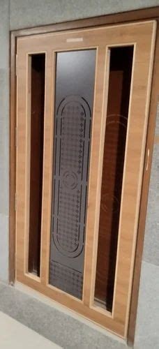 interior rectangular wooden door  hotel height