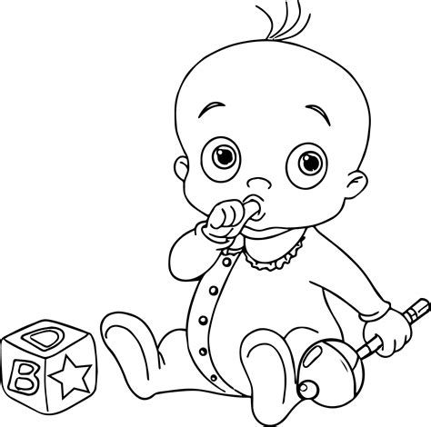 The Best Baby Boy Coloring Pages - Home, Family, Style and Art Ideas