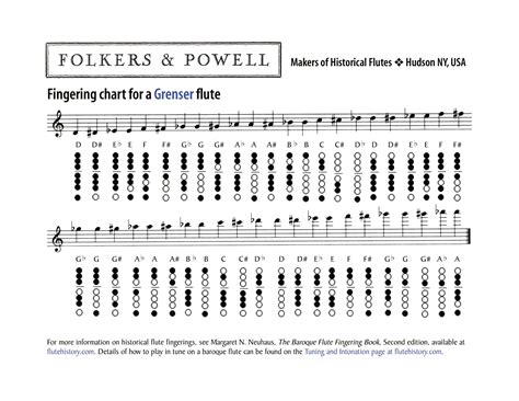 Flute Fingering Chart For Beginners at Archer Delprat blog